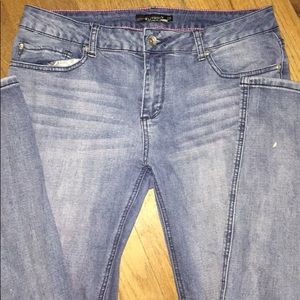 Blue Lovesick skinny jeans